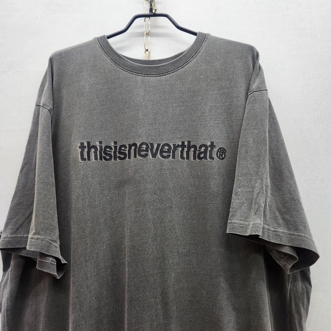 디스이즈네버댓 그래픽 로고 가먼트 워싱 반팔 XL(2XL) 상품이미지2