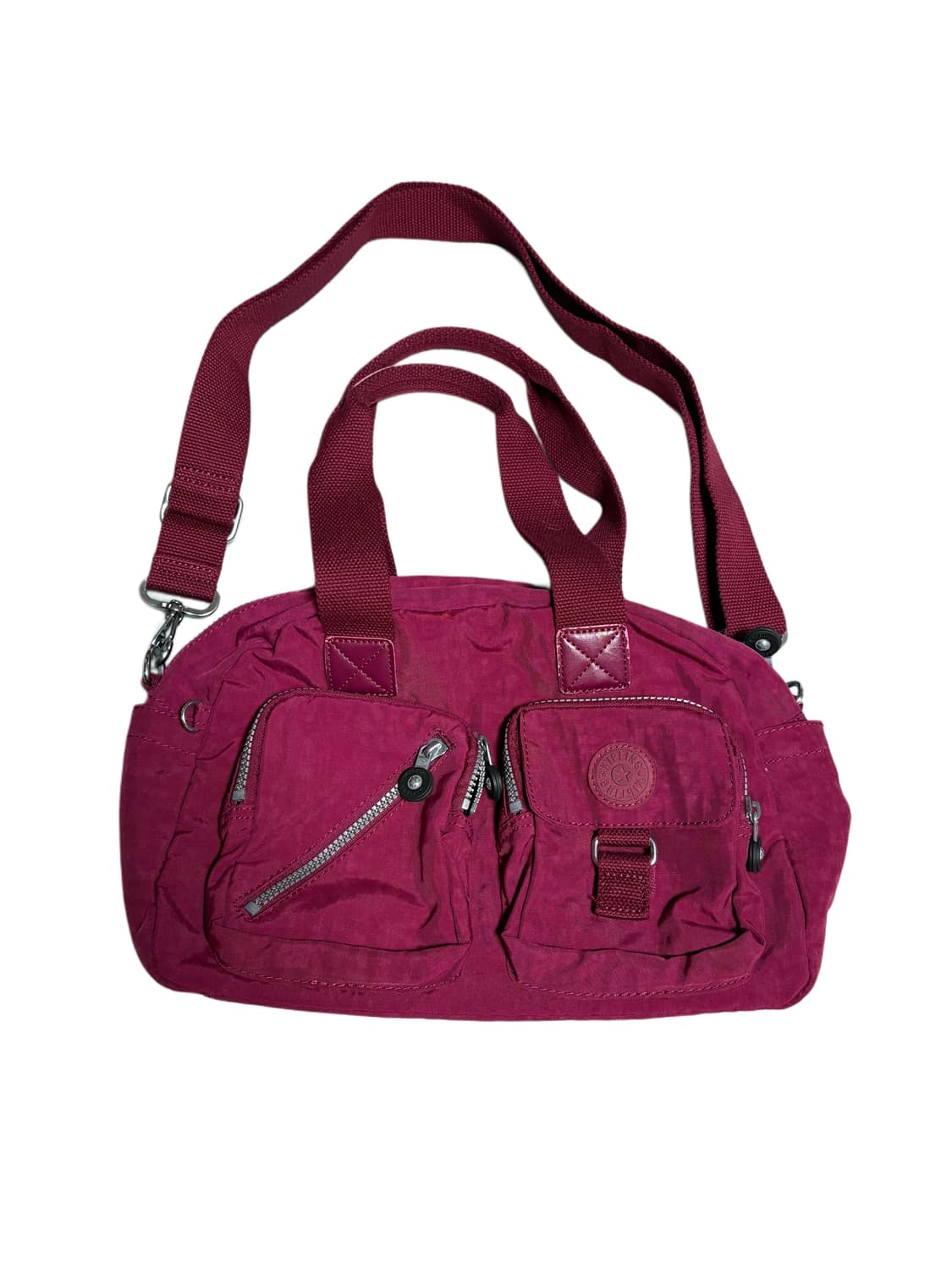 키플링 크로스 토트백 자주색 상품이미지1