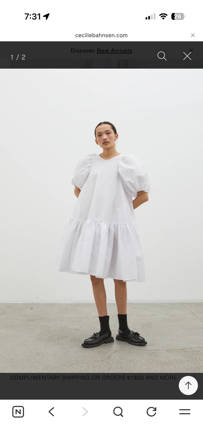 Cecilie Bahnsen 알렉사 드레스 상품이미지1