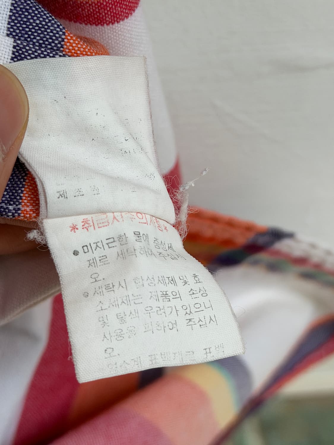 Ralph Lauren 마드라스 체크 반팔 버튼다운 셔츠 L 상품이미지7