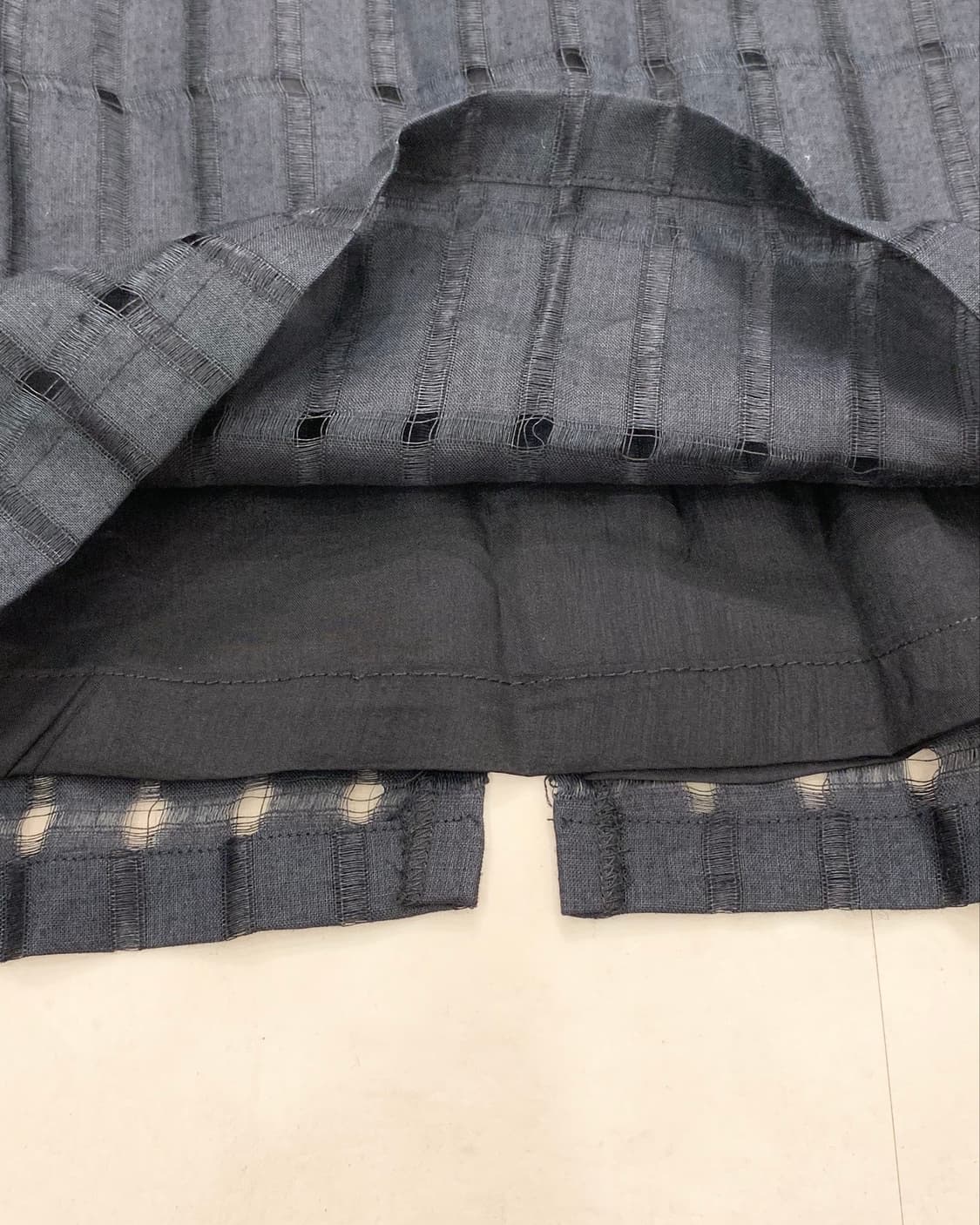 Sheer Grid Skirt 상품이미지6