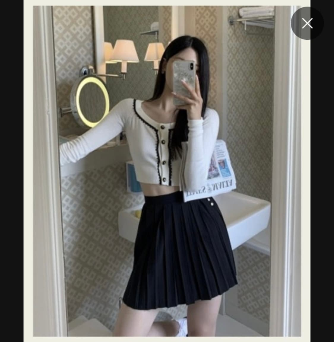 서쿠키 프란체스코 아이보리 가디건 상품이미지1