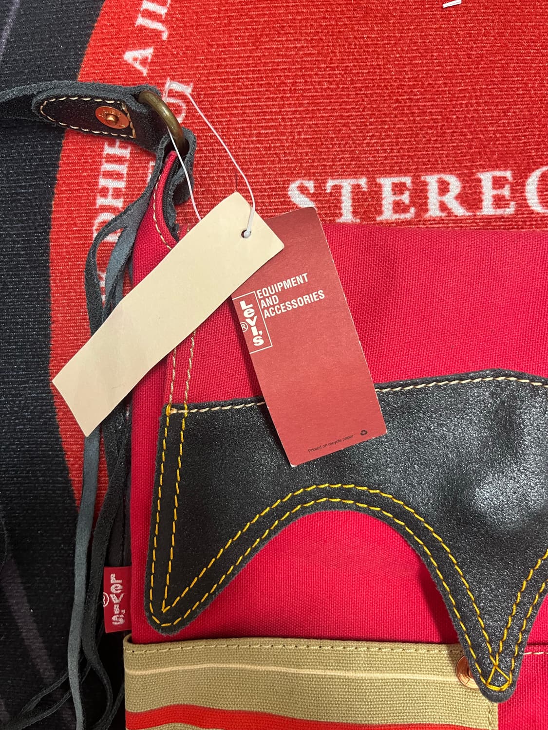 리바이스 캔버스 크로스백 상품이미지2