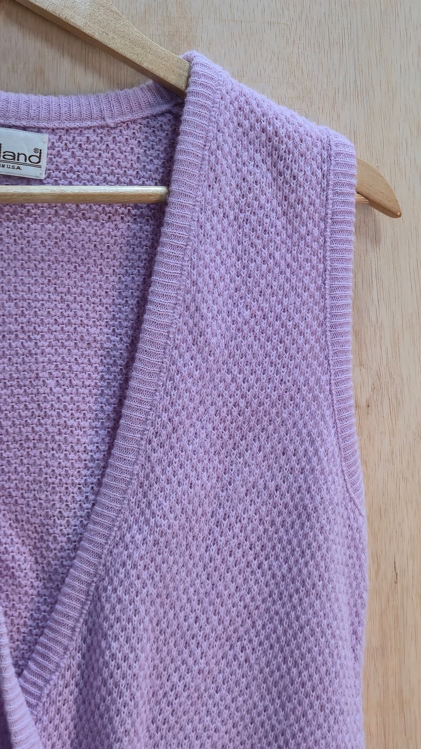 연보라 니트  상품이미지5