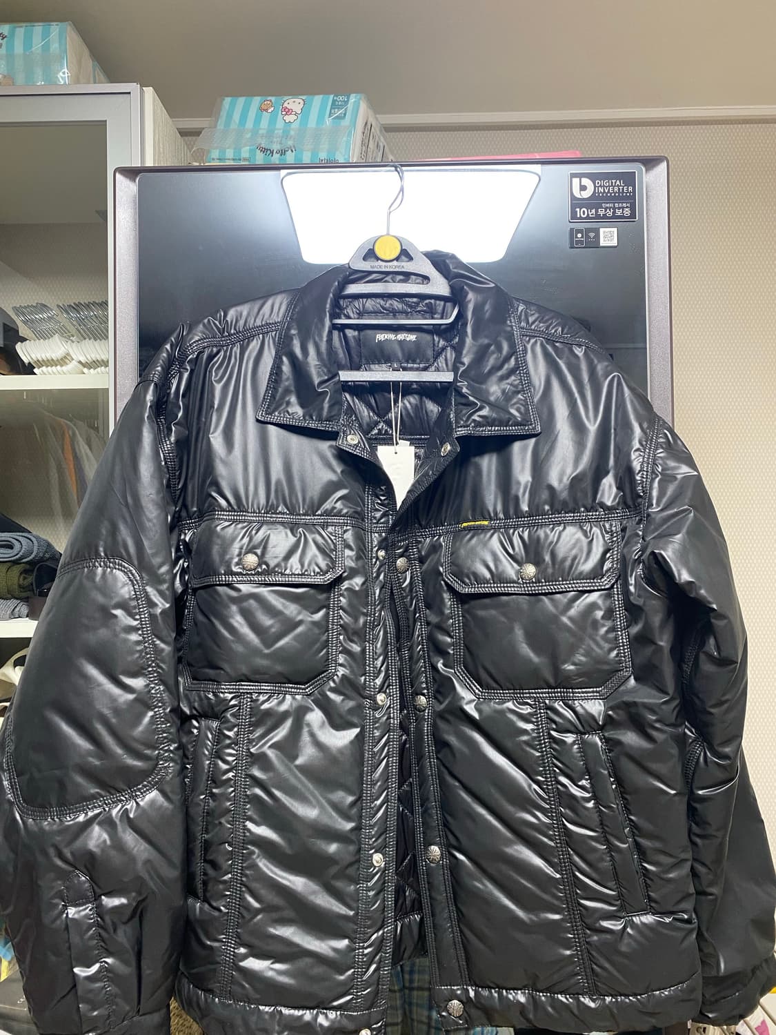 L) 퍼킹어썸 트러커 자켓 새상품 상품이미지1