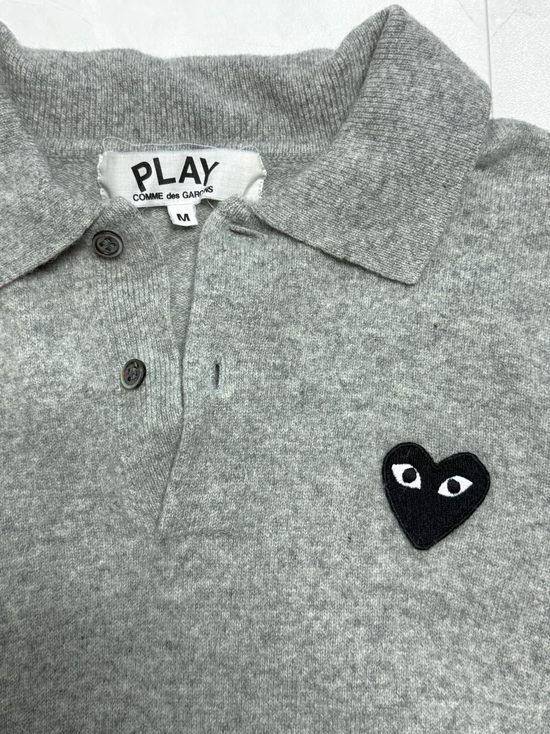 꼼데가르송 재팬 카라 니트 상품이미지3