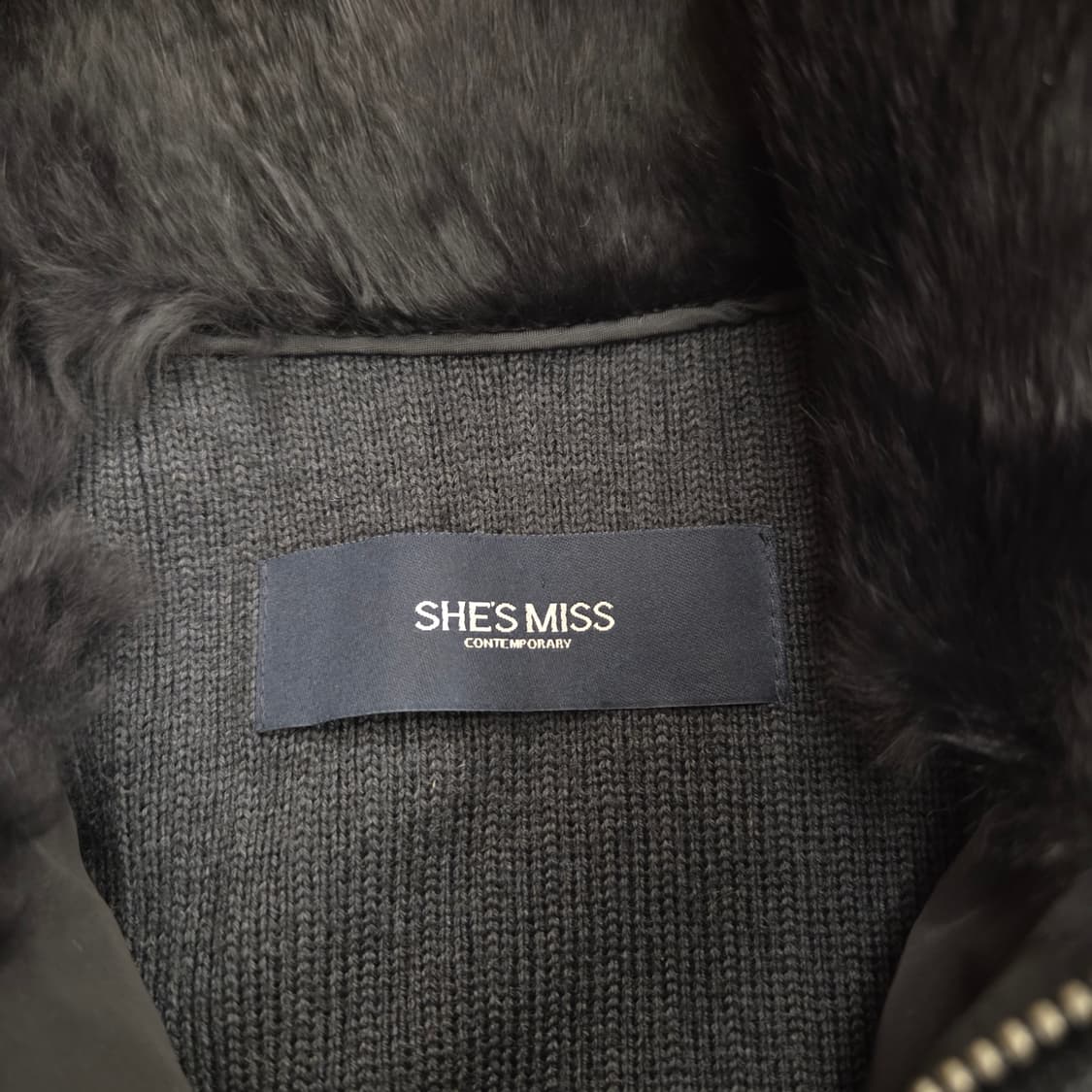 쉬즈미스 니트 퍼 베스트 상품이미지4