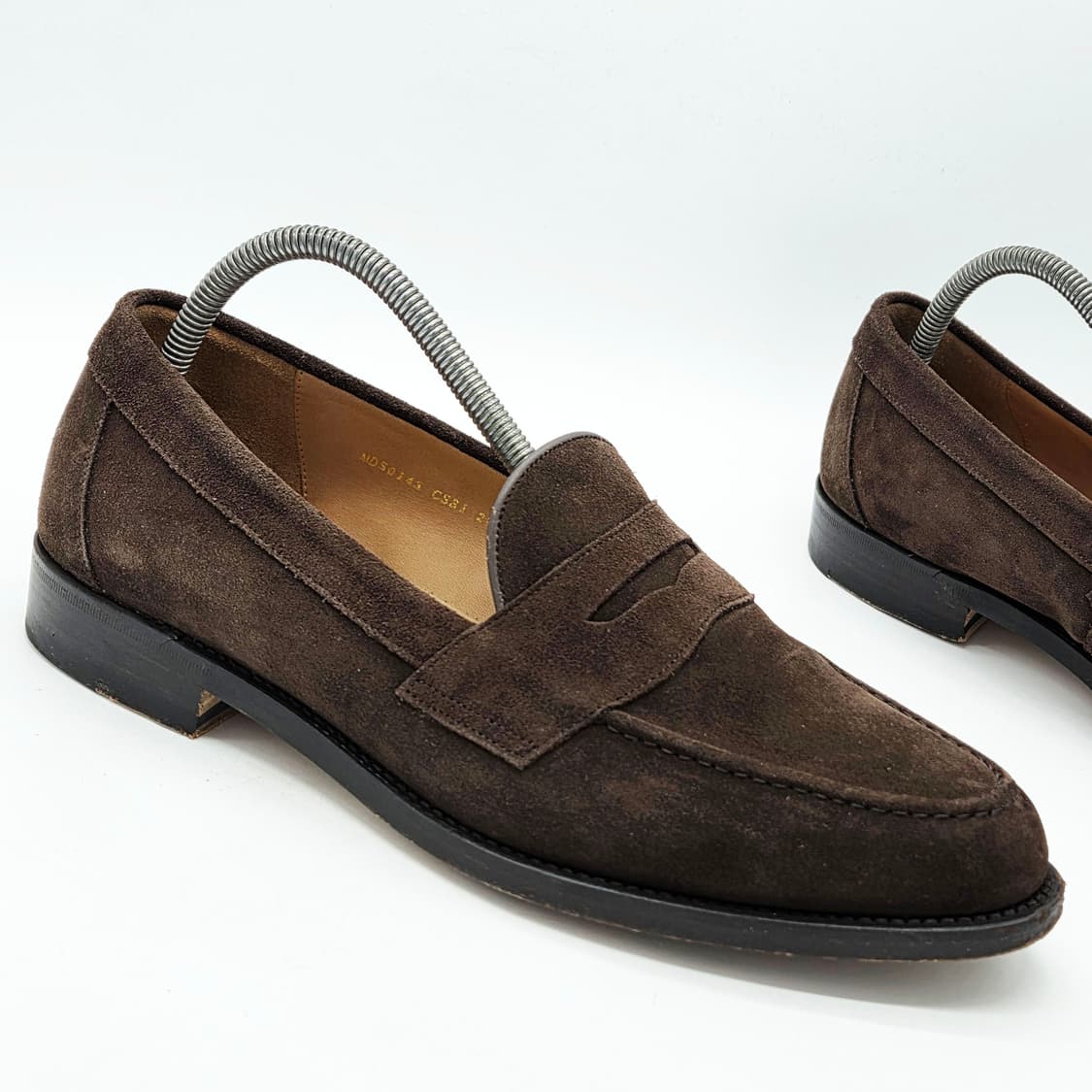 Heritage Regal 스웨이드 페니로퍼 브라운 (275)   상품이미지5