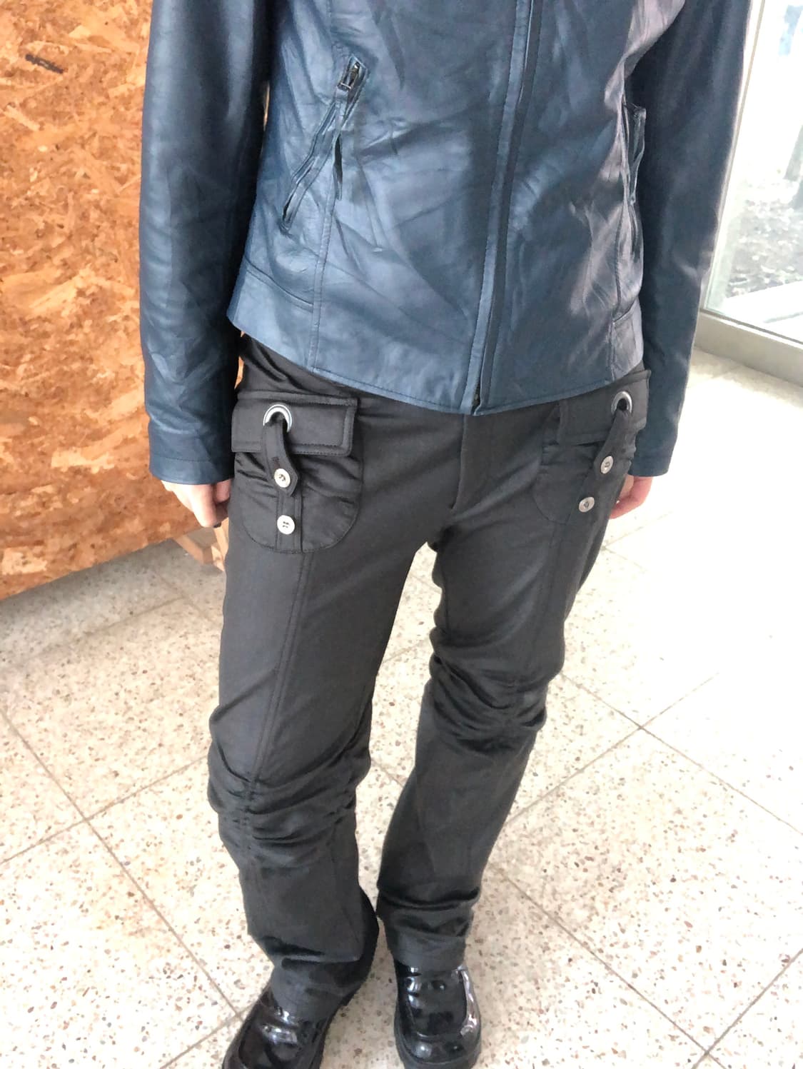  Italy leather jk 상품이미지3