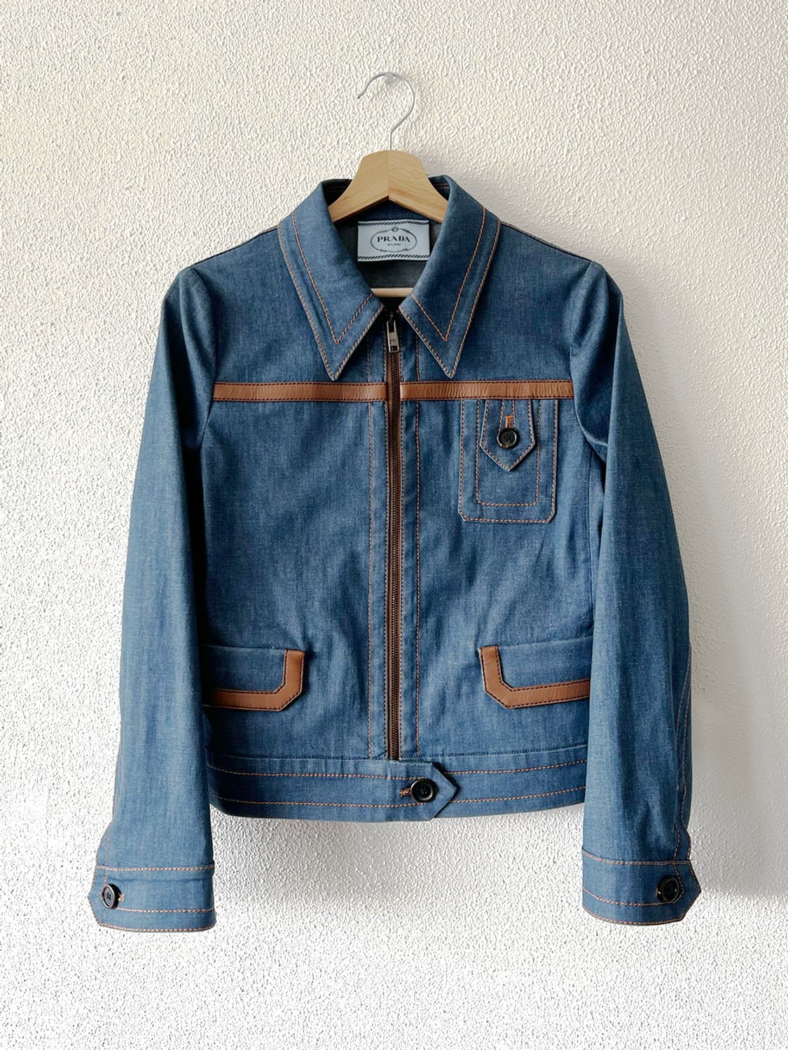 프라다 SS15 스티치 디테일 자켓 상품이미지1