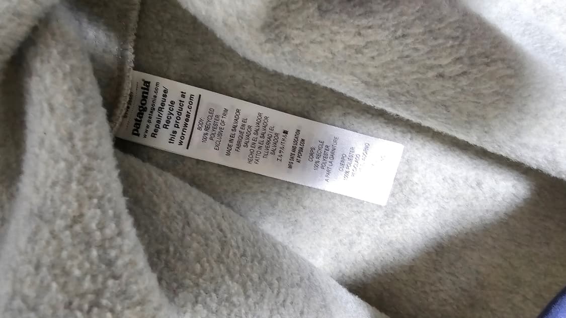 파타고니아 신칠라 오트밀 L 판매합니다 상품이미지5