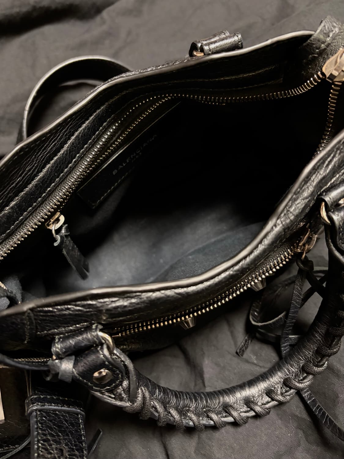 발렌시아가 빈티지 르시티 미니 블랙 상품이미지4