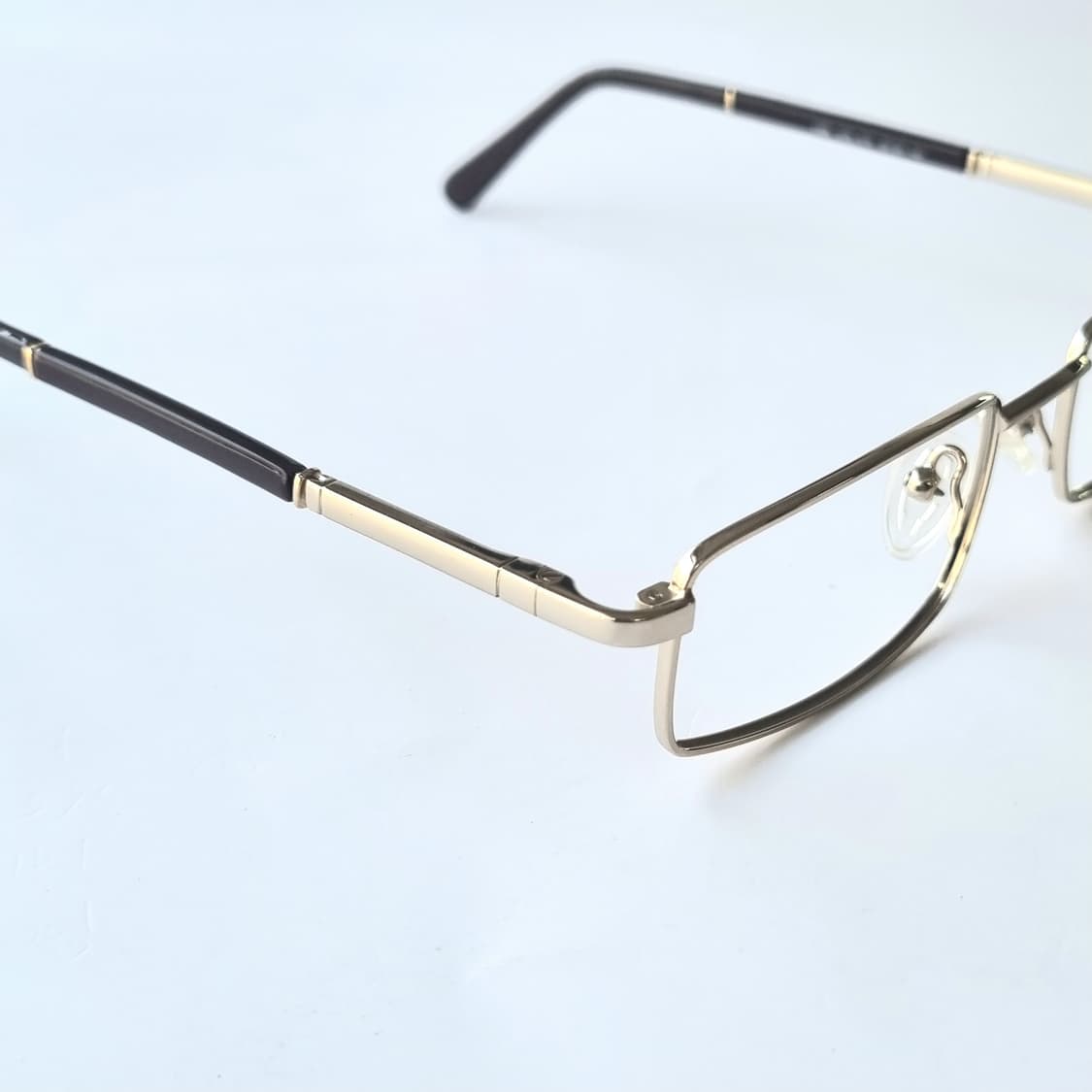 데드스탁 골드 슬림 렉탱글 메탈 안경테 743 상품이미지6