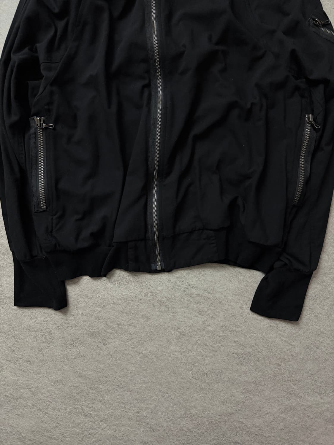 18SS 율리우스 사선 비대칭 하이넥 자켓 상품이미지5