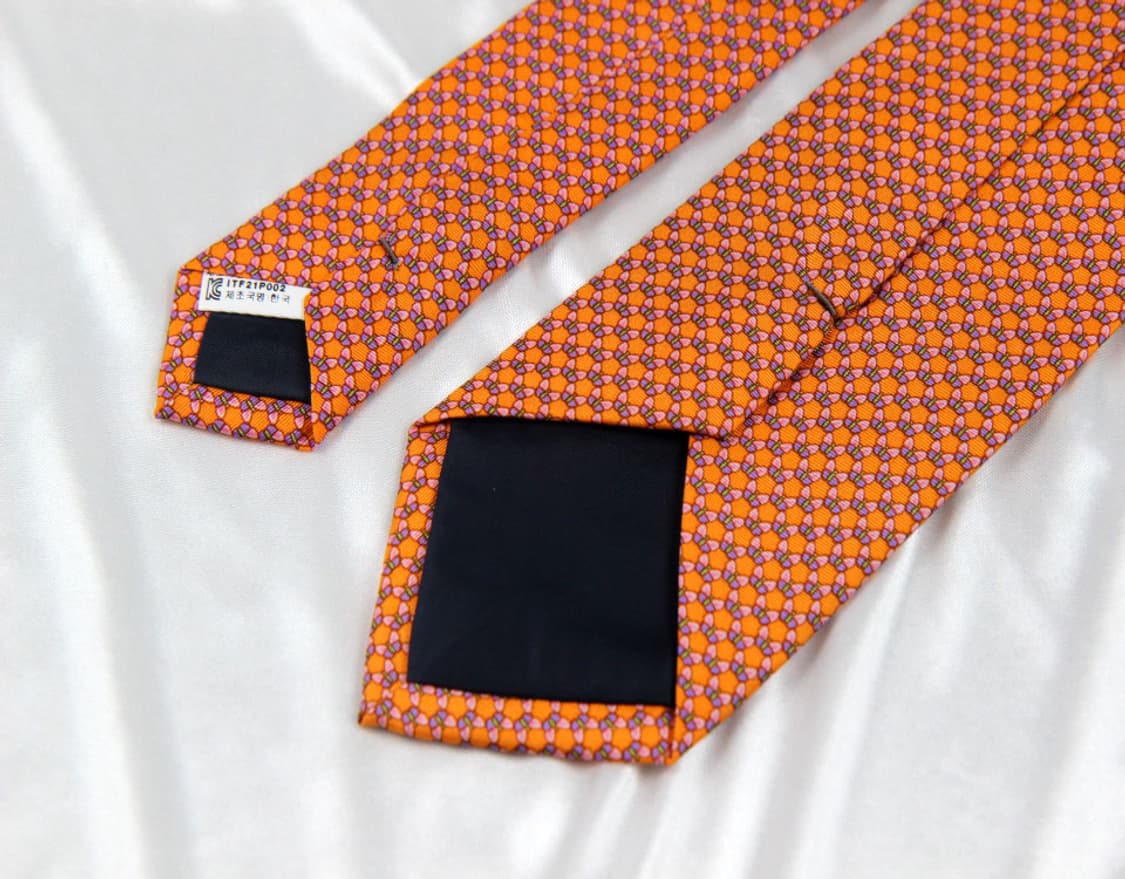 인터로고 런던 7cm 미사용 S등급 남자 명품 넥타이 상품이미지4