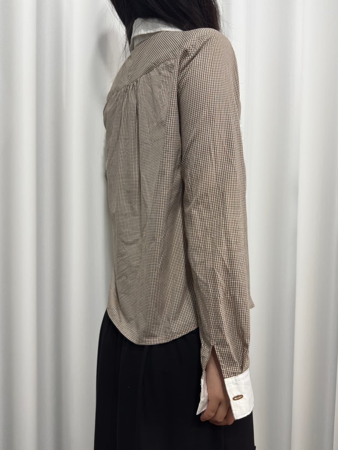 check mori shirt 상품이미지3
