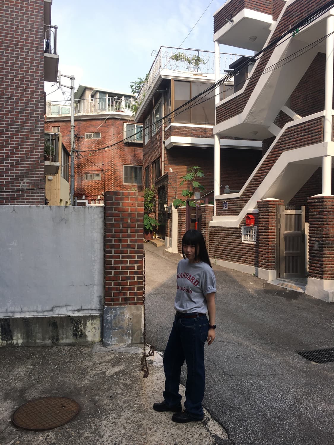 Hanes 헤인즈 하버드 워터폴로 반팔 티셔츠 상품이미지8