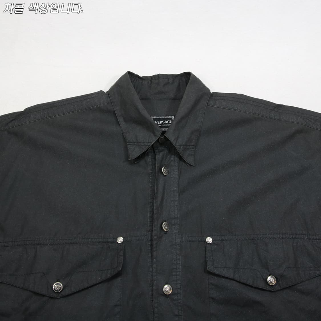 (착용컷) VERSACE JEANS COUTURE 셔츠 (남성용 L) 상품이미지4