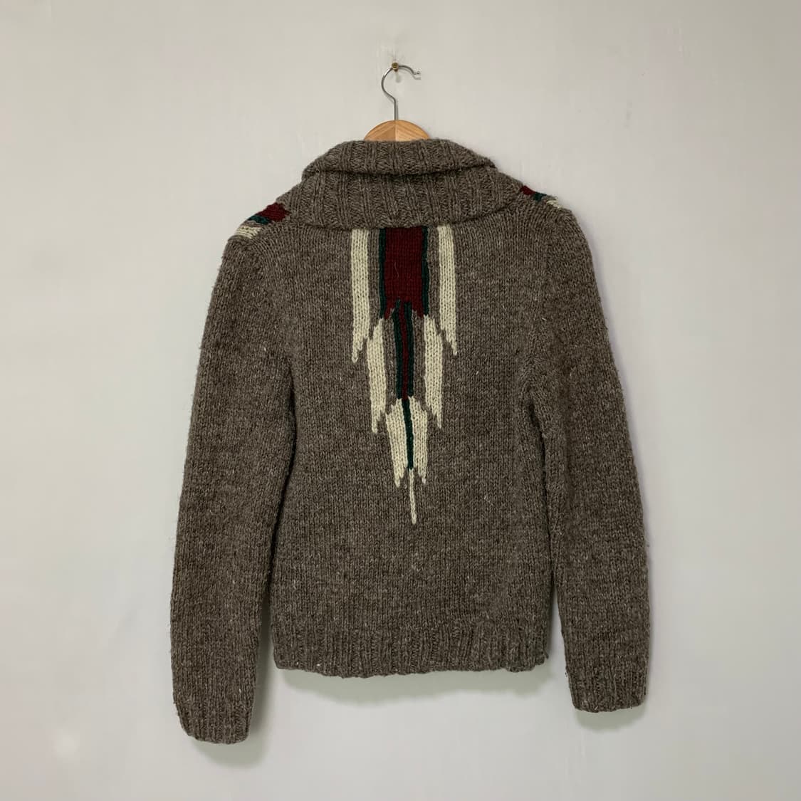 레이 빔즈 일본 빈티지 울 가디건 스웨터 남녀공용 상품이미지4