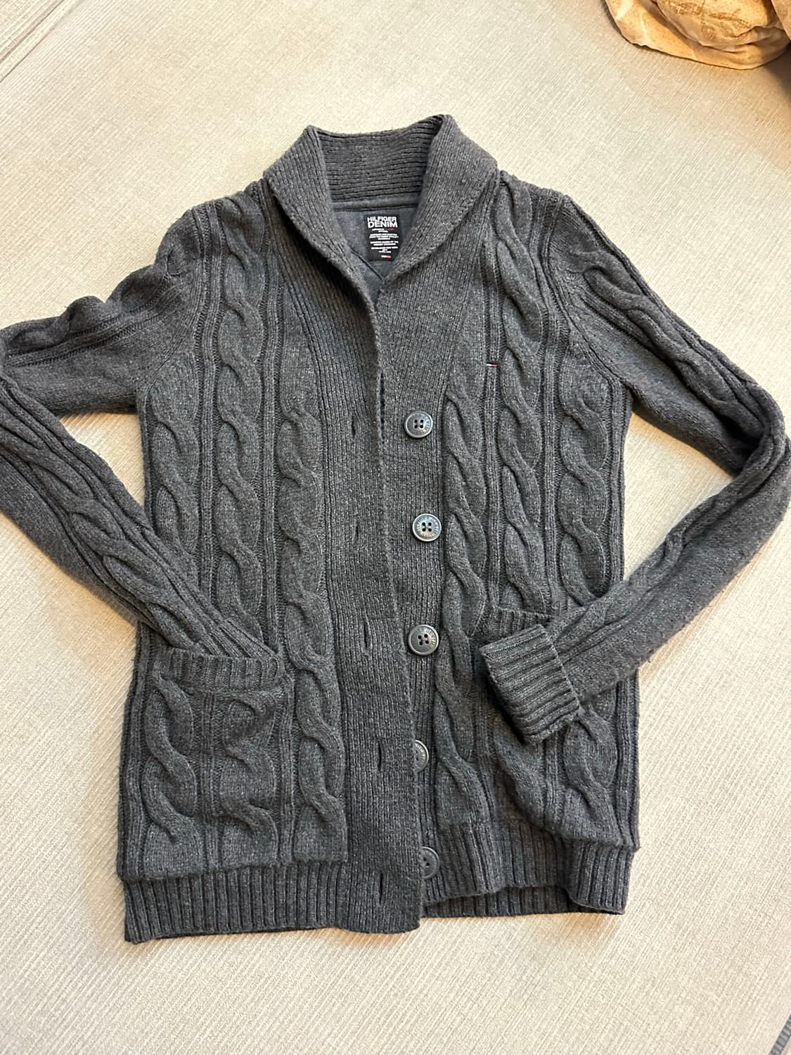 HILFIGER DENIM 니트가디건 M 상품이미지3