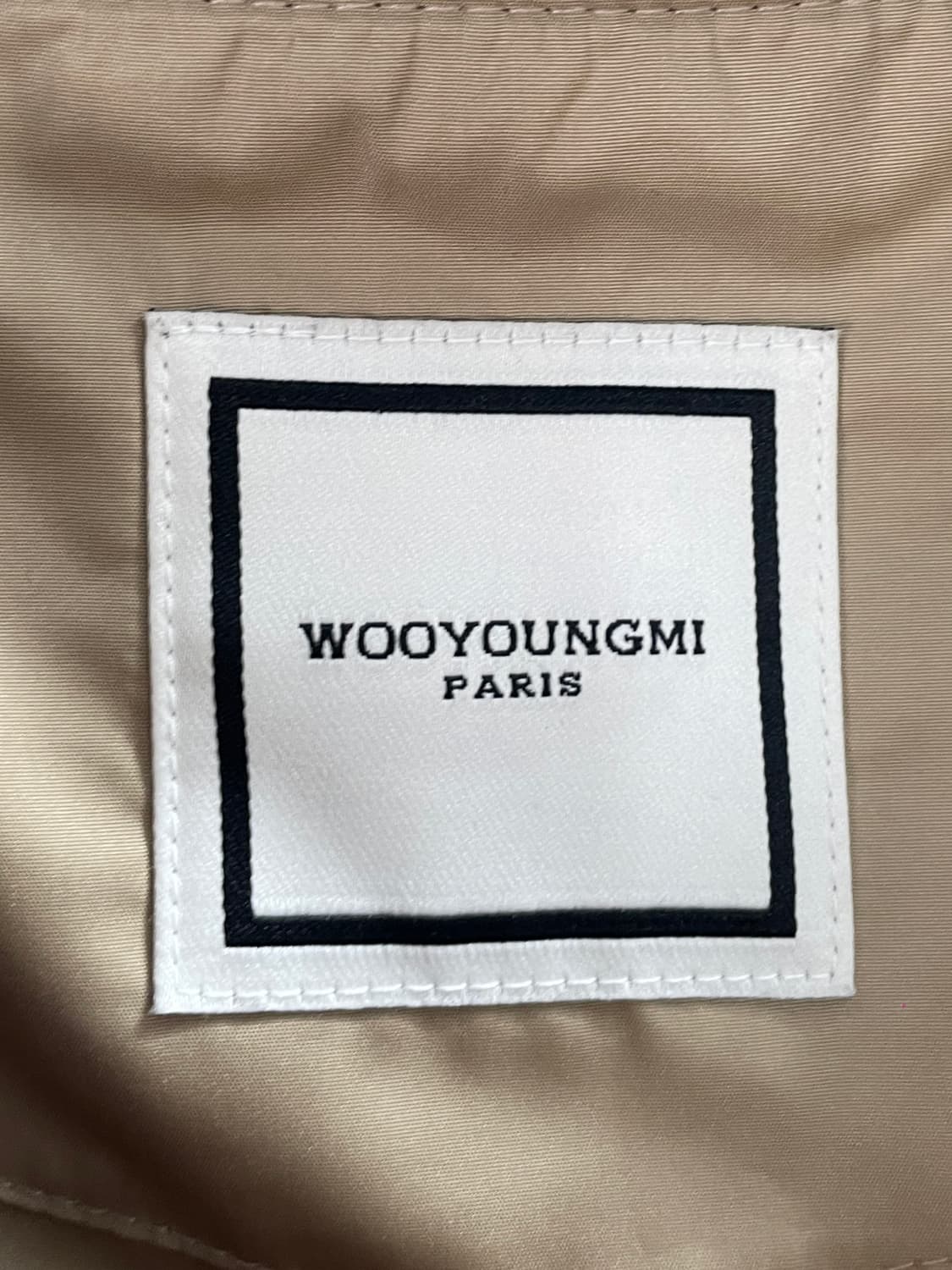 우영미 빅로고 폴리 바람막이 반팔티 (on.235) 상품이미지8