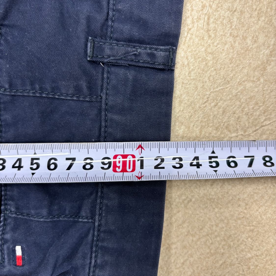 타미힐피거 네이비 코튼 팬츠 상품이미지4