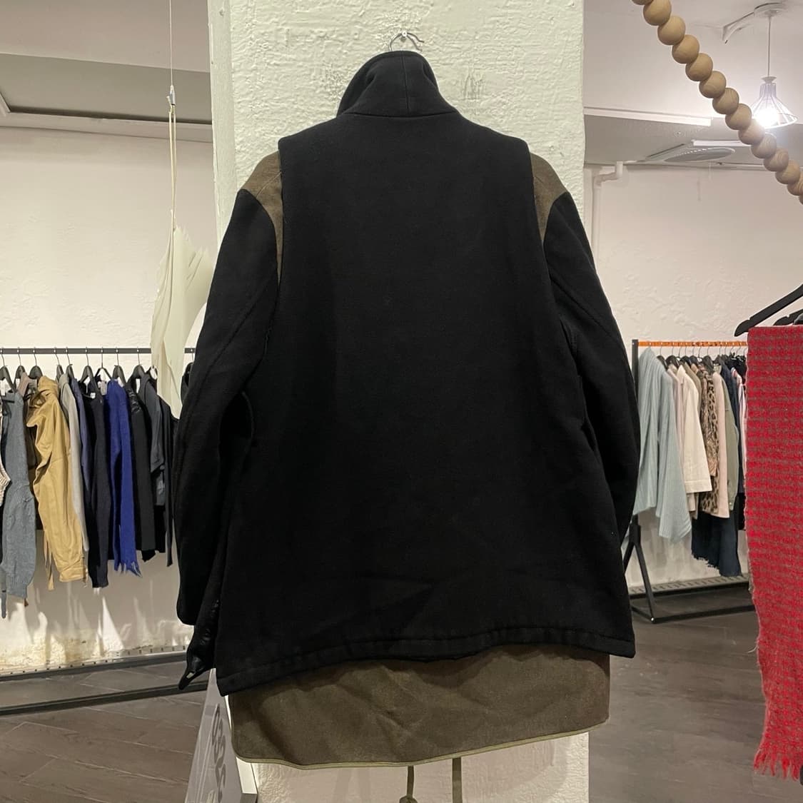 미하라 야스히로 2 in 1 오버사이즈 피코트 상품이미지3