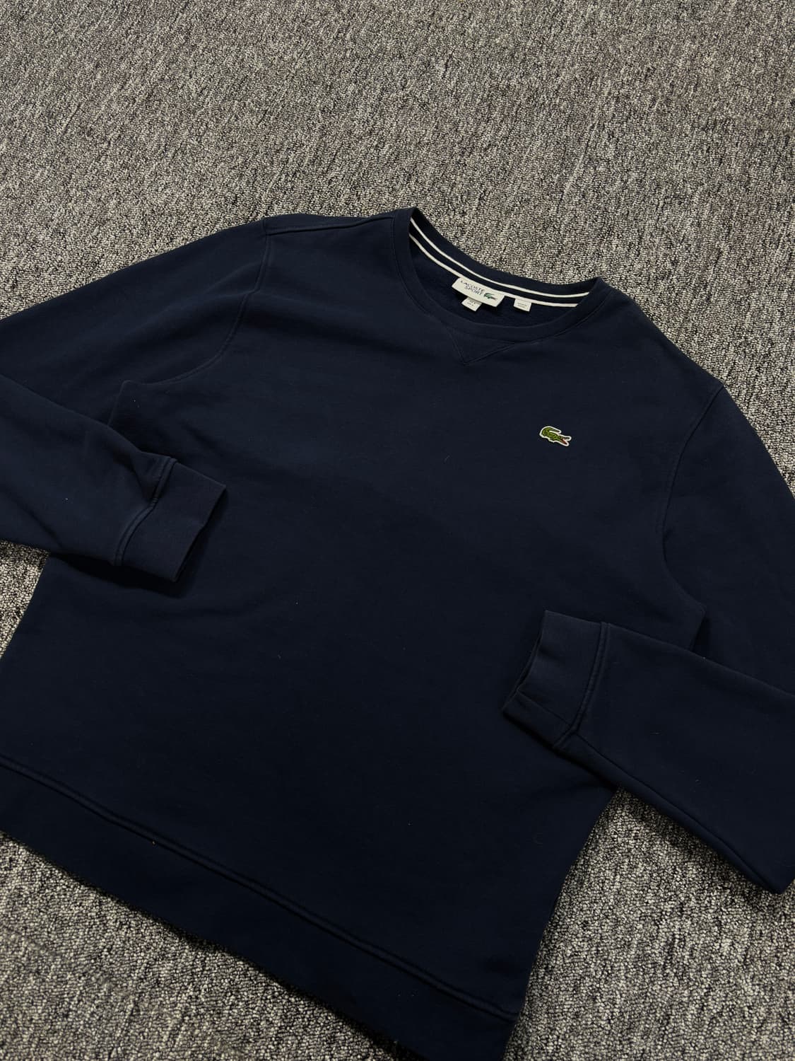 라코스테 네이비 블루 스웻셔츠 상품이미지3