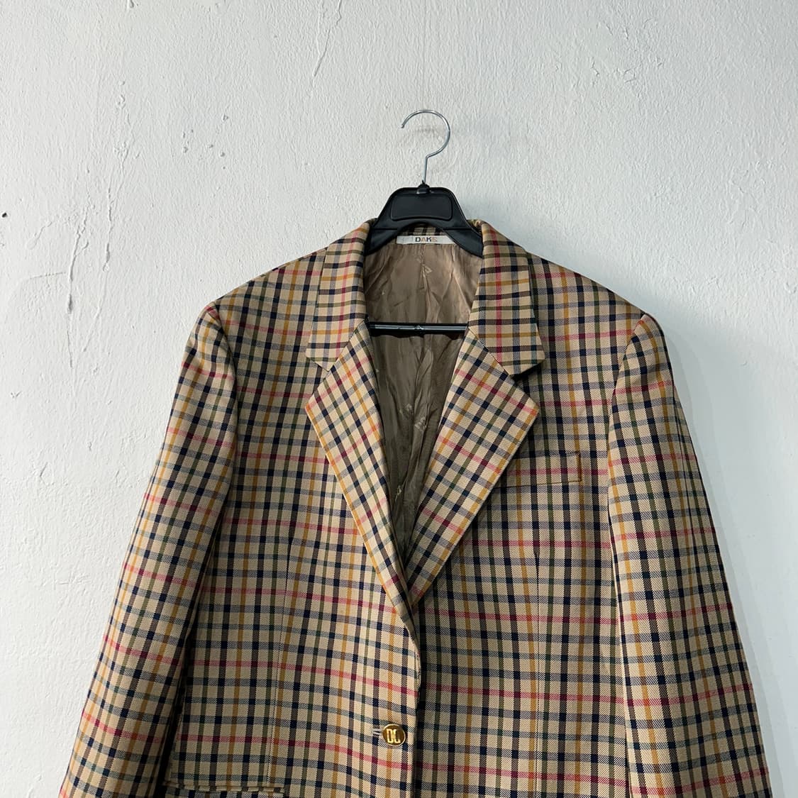 DARKS 닥스 체크 모 견 자켓 여성용 상품이미지2
