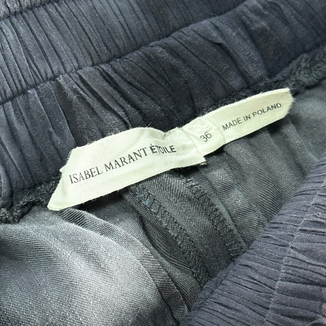 이자벨마랑 에뚜왈 린넨 밴딩 팬츠 상품이미지2