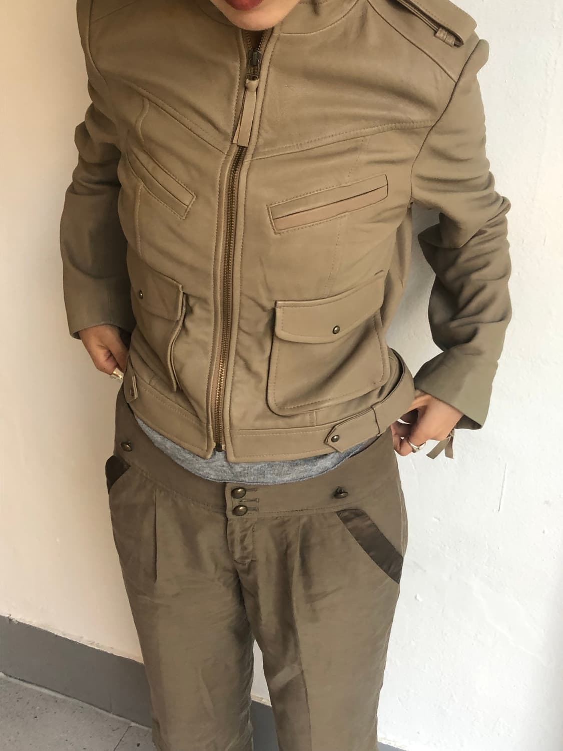 leather jk (sheep skin) 상품이미지6