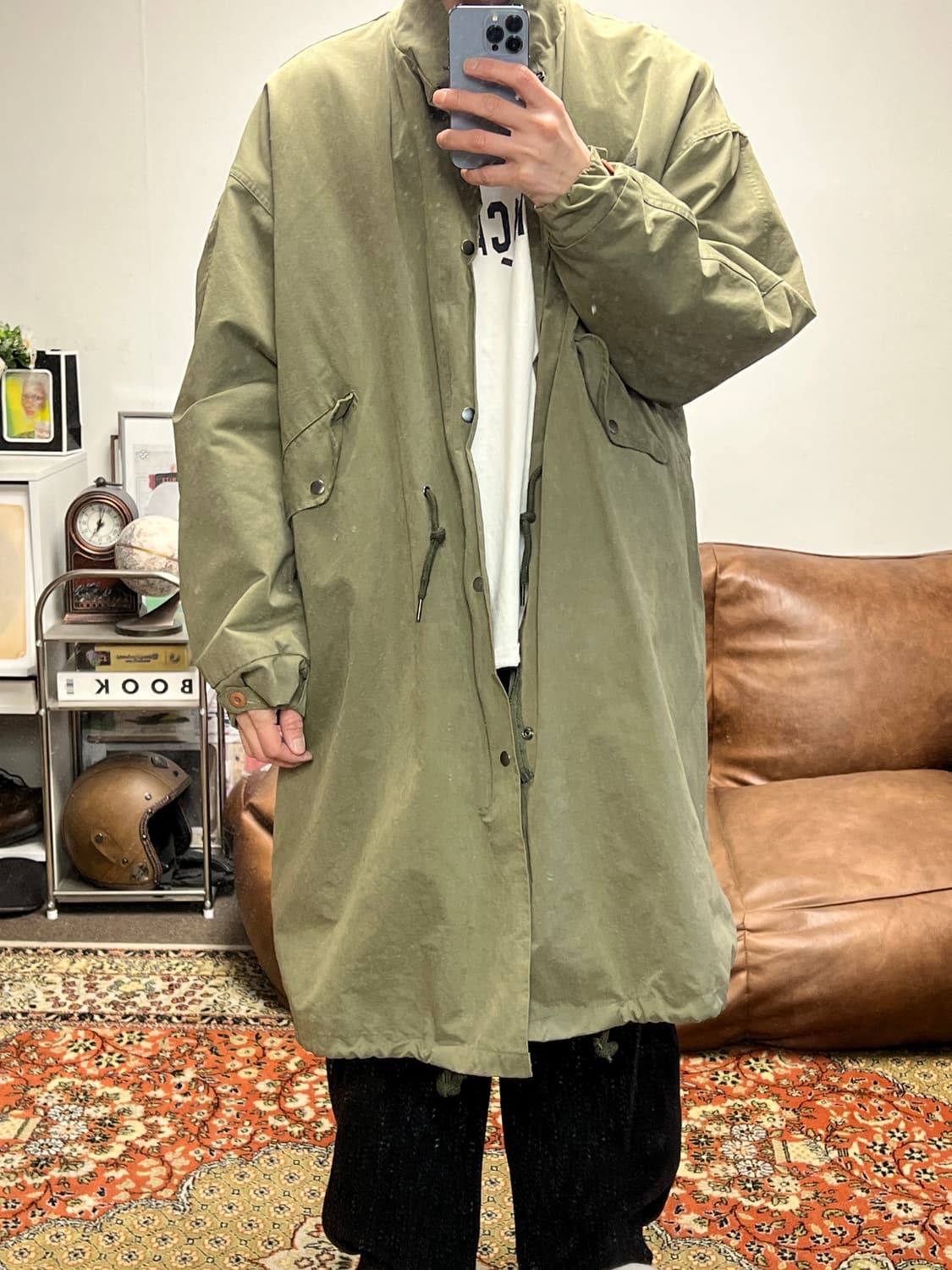 [FREE] Glamour 피쉬테일 야상 개파카 상품이미지2