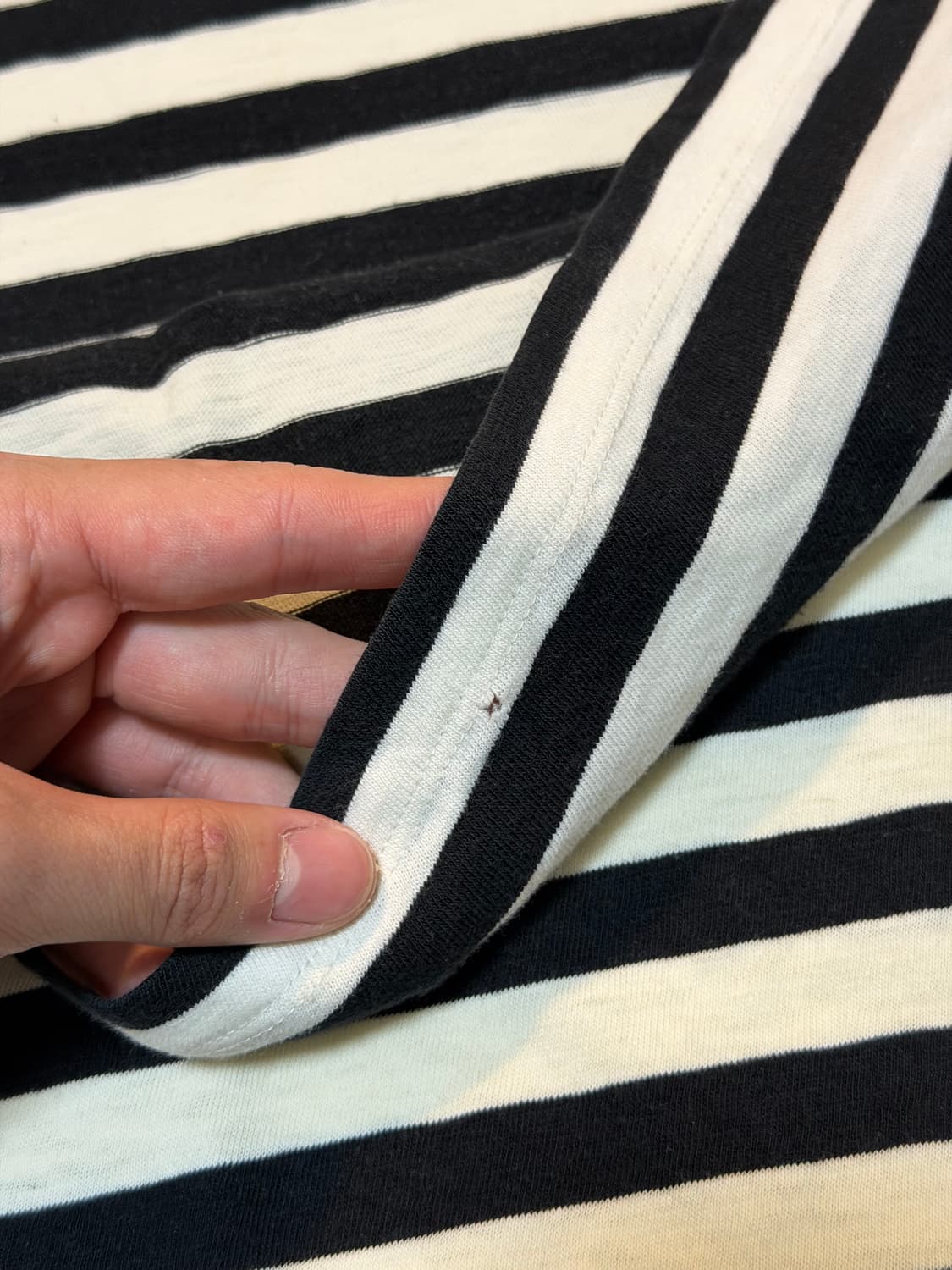 폴로 랄프로렌 PRL 스트라이프 버튼 롱슬리브 화이트 상품이미지5