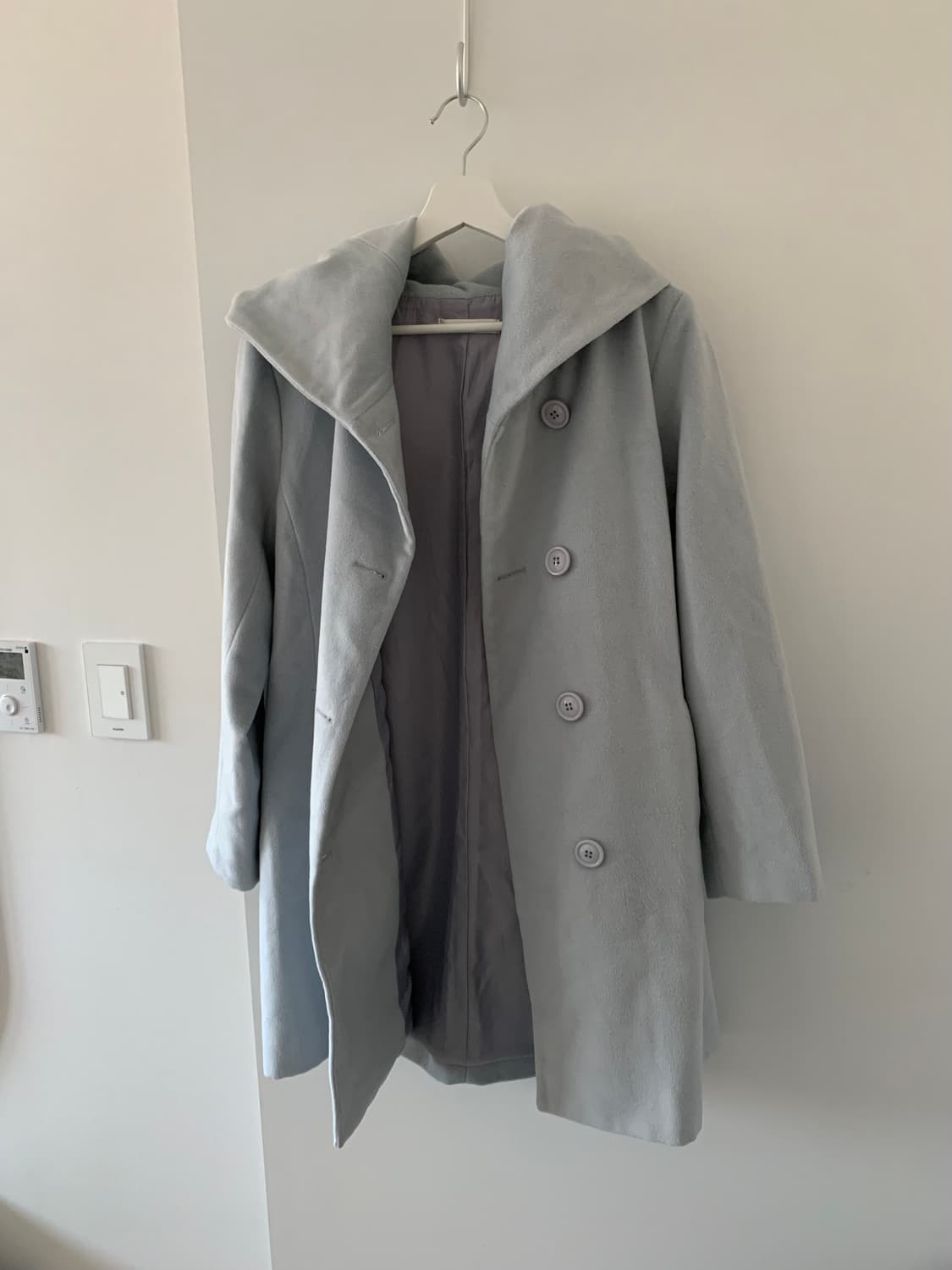 연하늘 오버넥 코트 상품이미지8