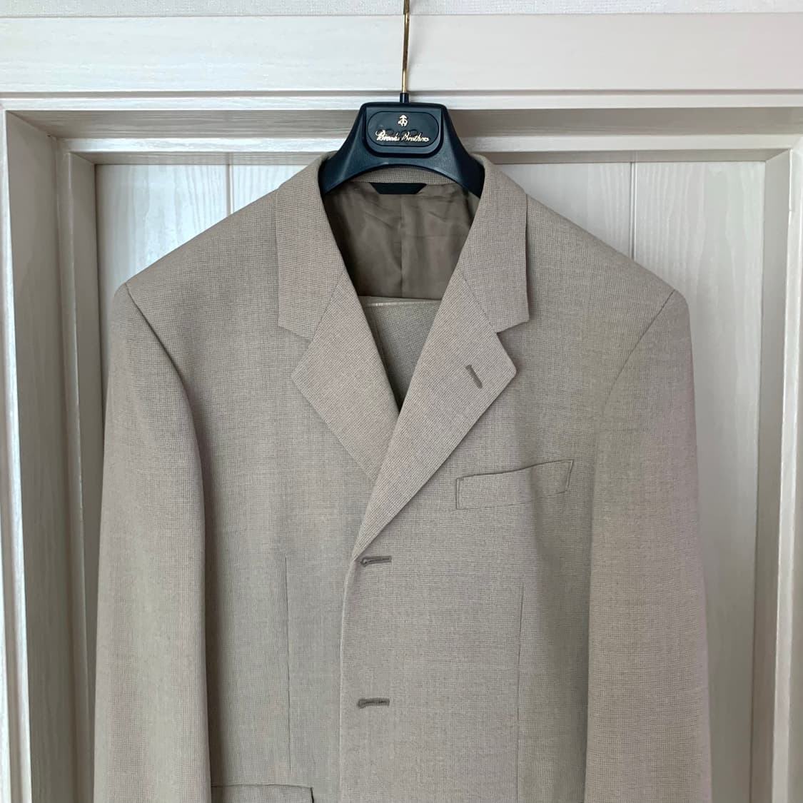 요지 야마모토 AAR 울 레이온 셋업 베이지 상품이미지2