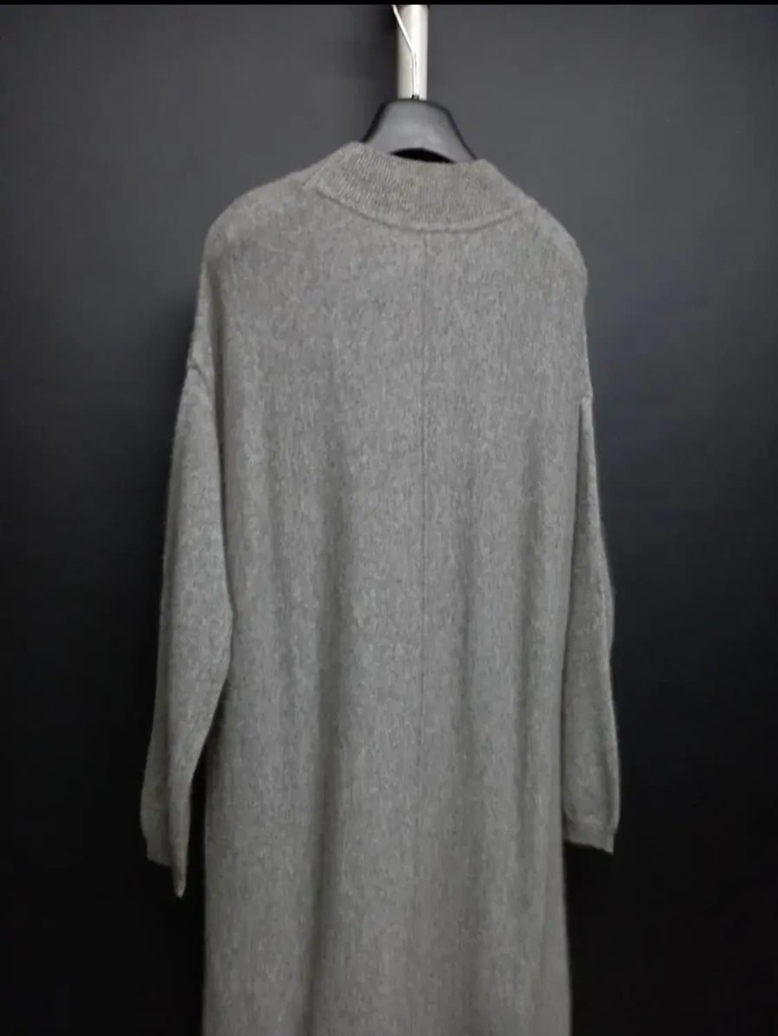 새 K BY 김서룡 너구리모 맥시 니트원피스 66 상품이미지4