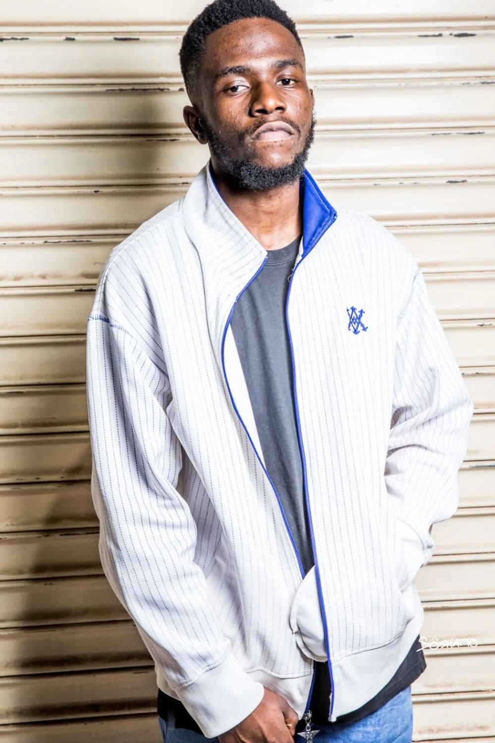 2000s AVIREX 트랙 집업 자켓 상품이미지3