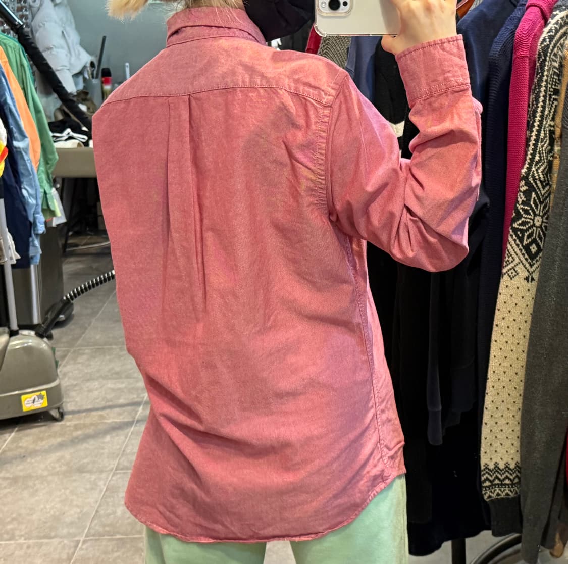 [NO.9] 칼하트 레드 긴팔셔츠 상품이미지5