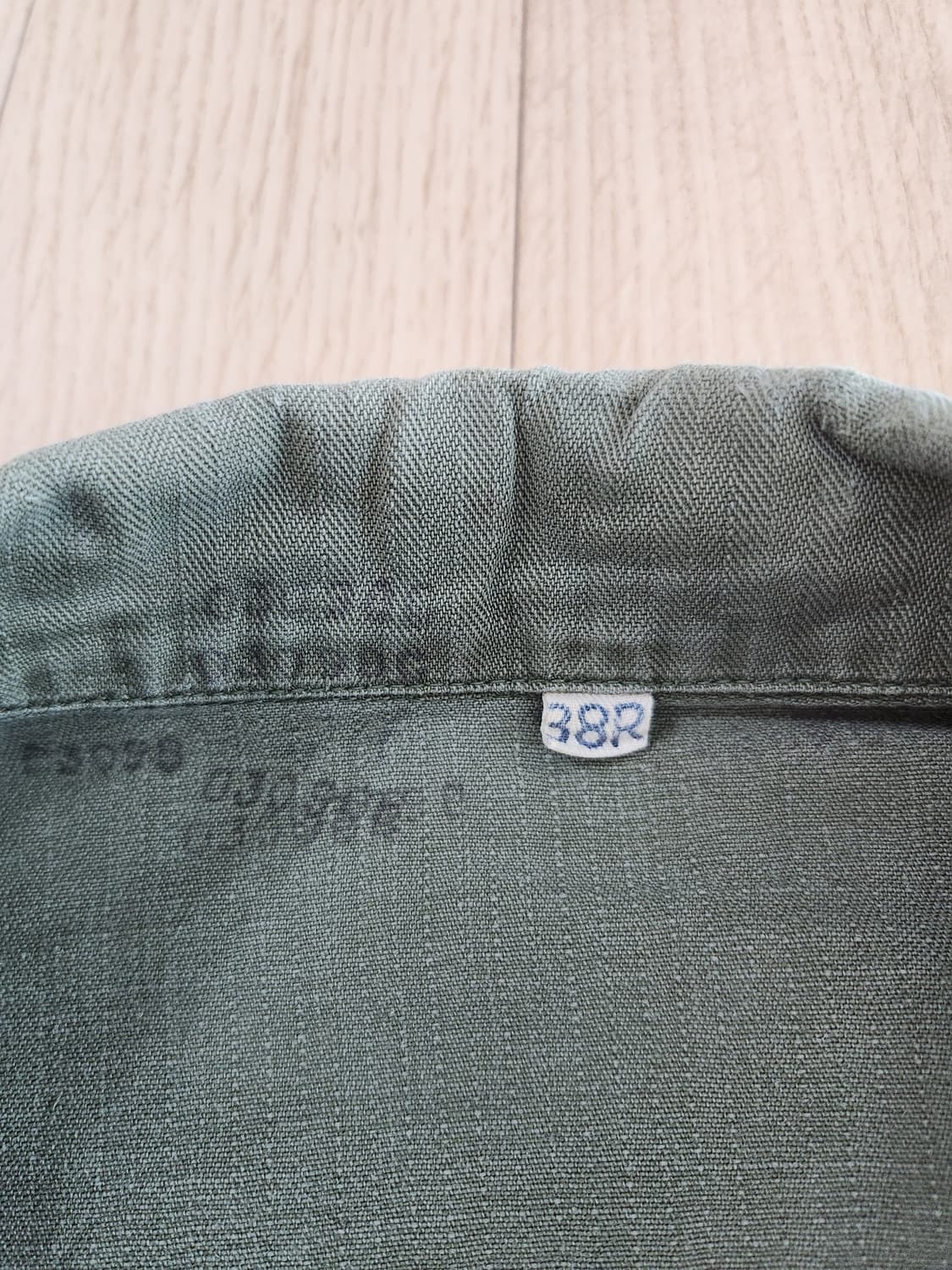 미군 m43 hbt 셔츠 38R 상품이미지4