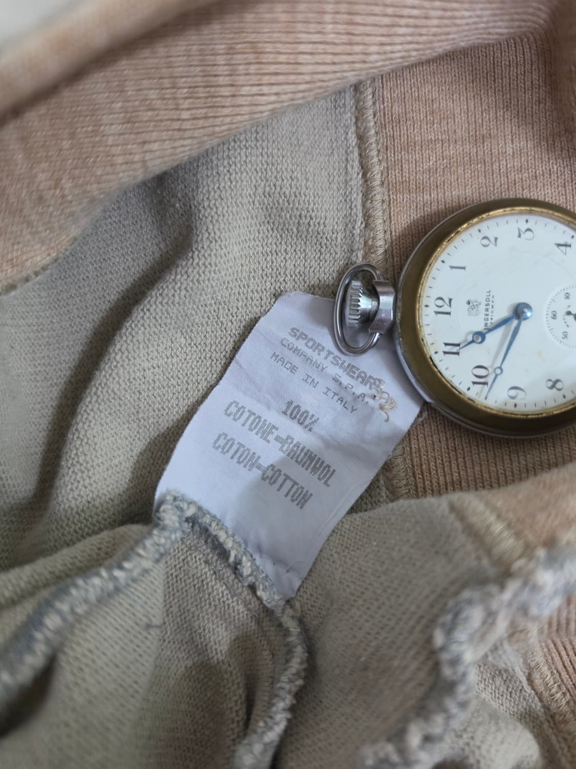 93SS 스톤아일랜드 베이지 플리스 풀오버 상품이미지10