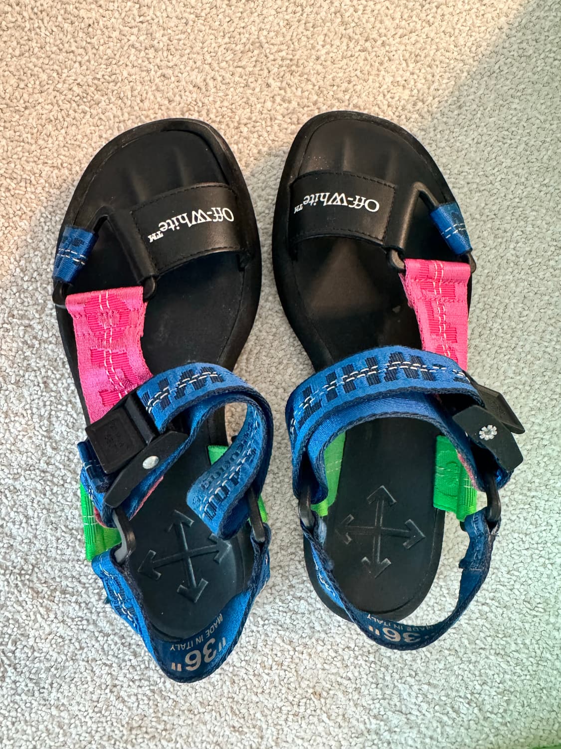 Off white Trek Strappy Sandals 오프화이트샌들 상품이미지4