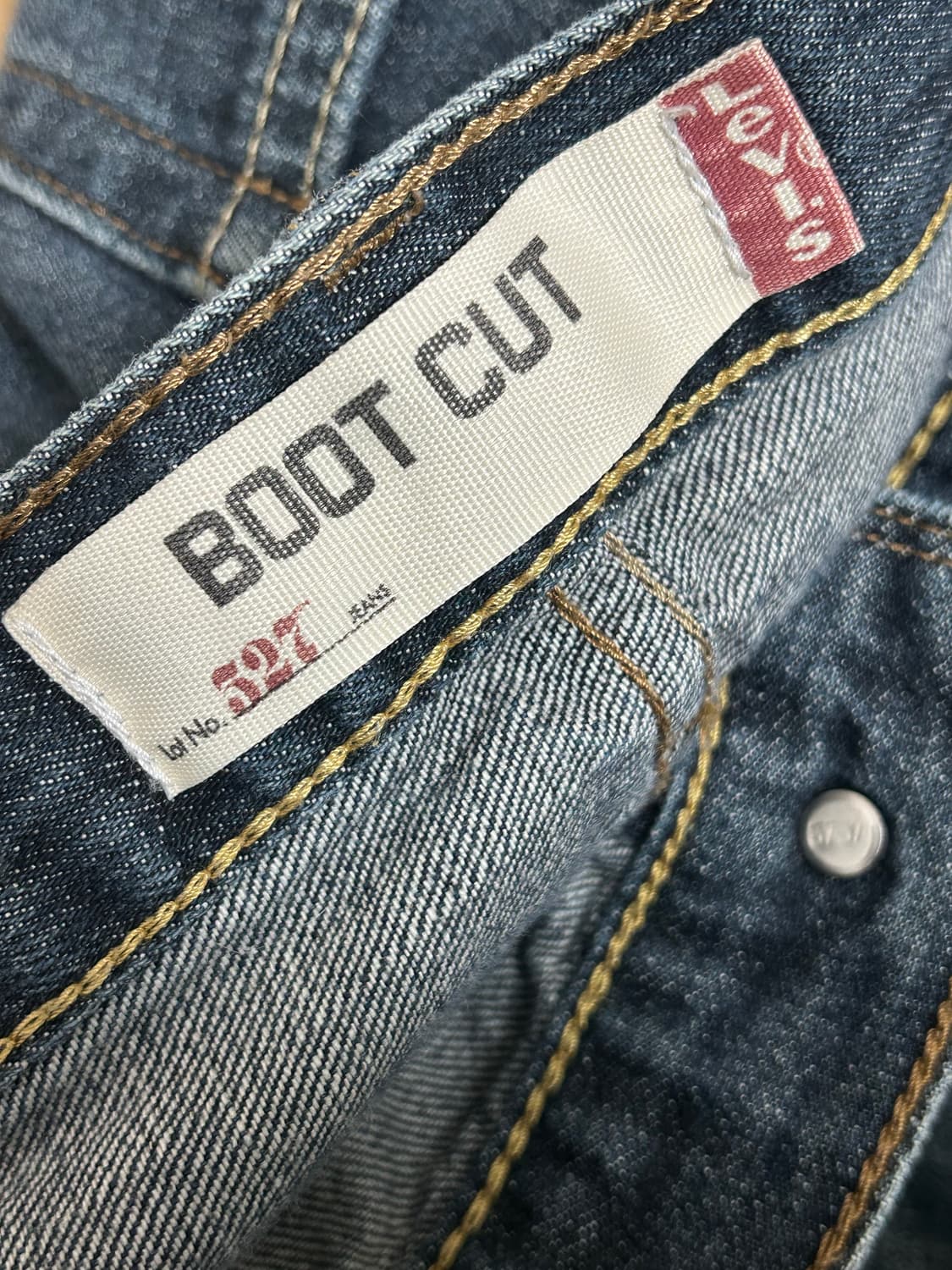 리바이스 527 차콜 부츠컷 데님팬츠 상품이미지7