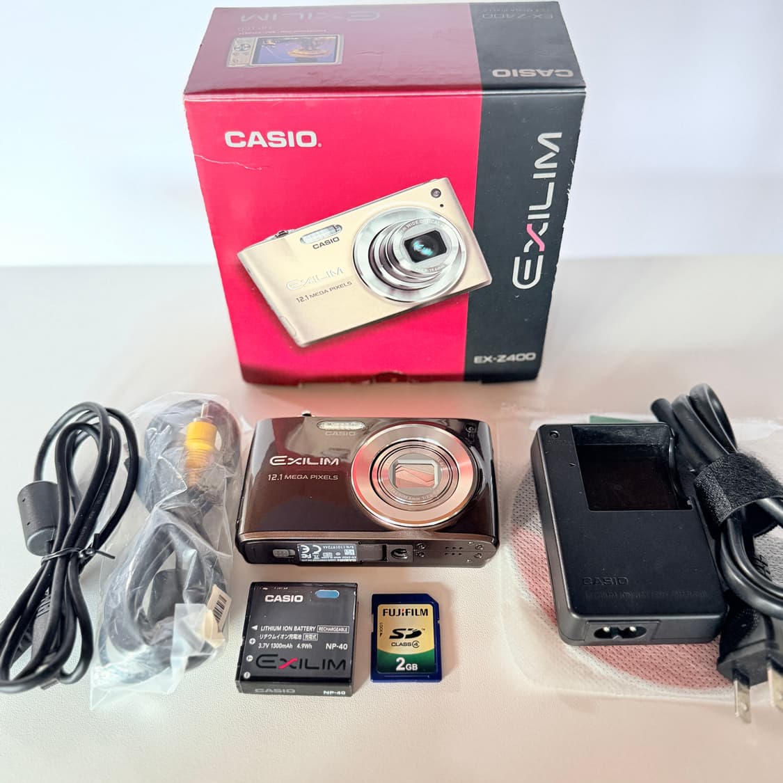 ✨태연 픽 풀박셋✨카시오 엑슬림 EX-Z400 초코브라운 상품이미지2