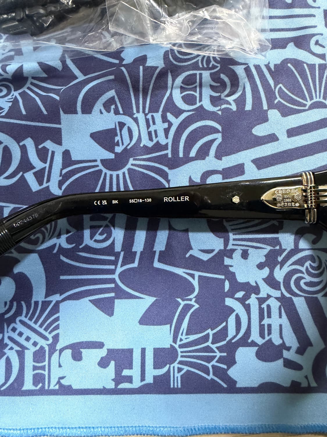 크롬하츠 롤러스타 선글라스 블랙 상품이미지5