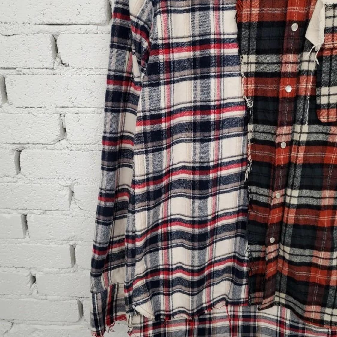 미하라야스히로 멀티컬러 울 셔츠 상품이미지7