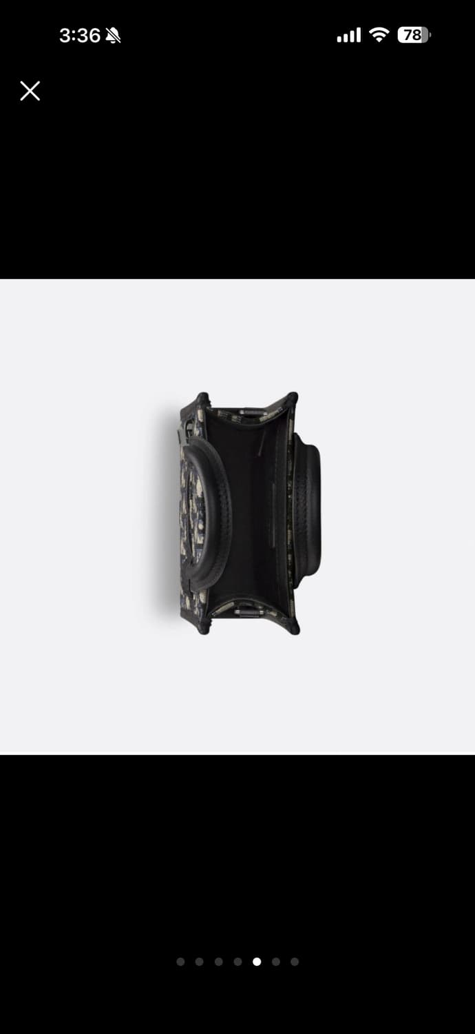 새상품 디올 오블리크 토트 크로스백 상품이미지4