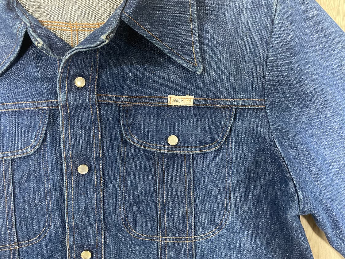 100~105) RRL원판 70's 세즈필드 웨스턴 데님자켓(미국제) 상품이미지5