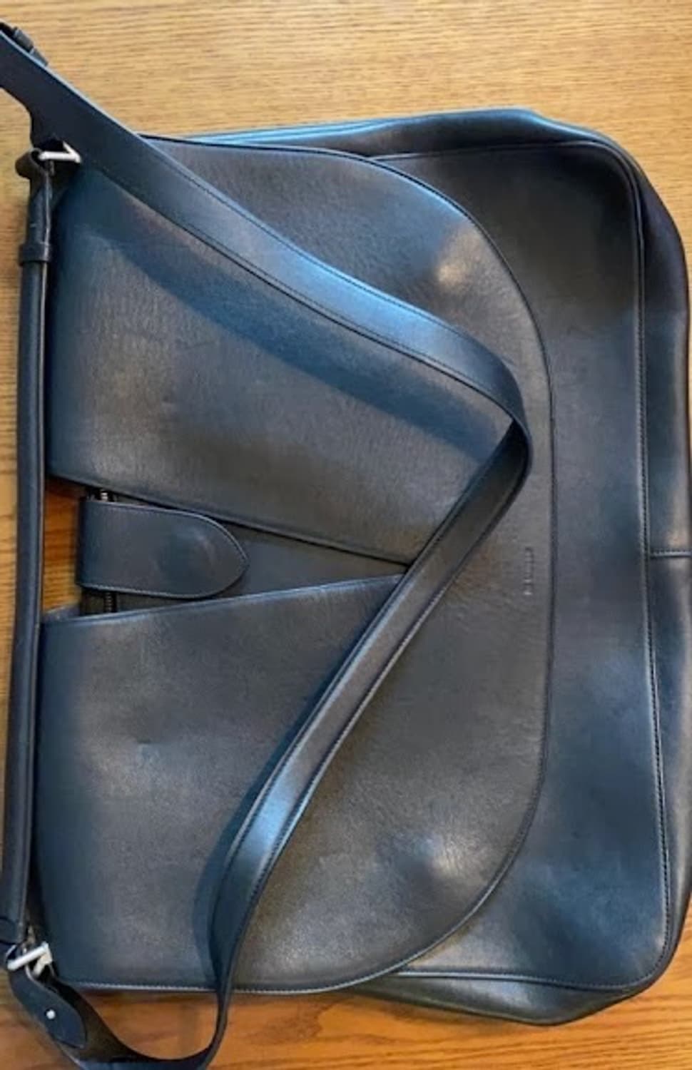 [Jil Sander] 질샌더 미니멀 블랙 레더 백 (상태최상) 상품이미지2