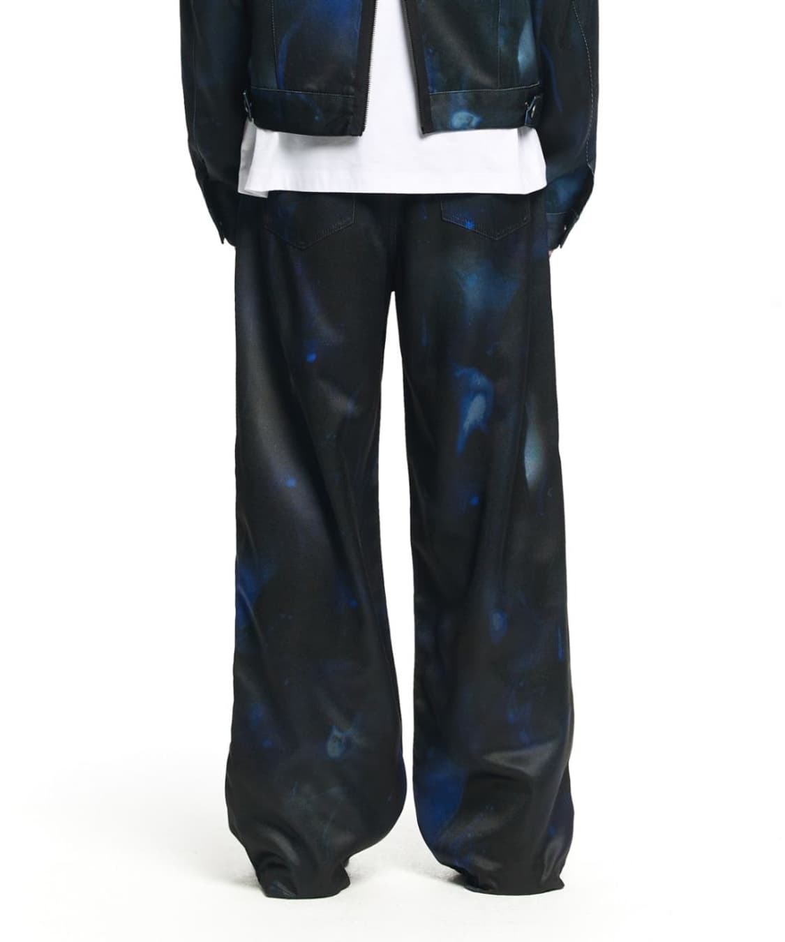 메종미네드 코즈믹 블루 팬츠 48 상품이미지4