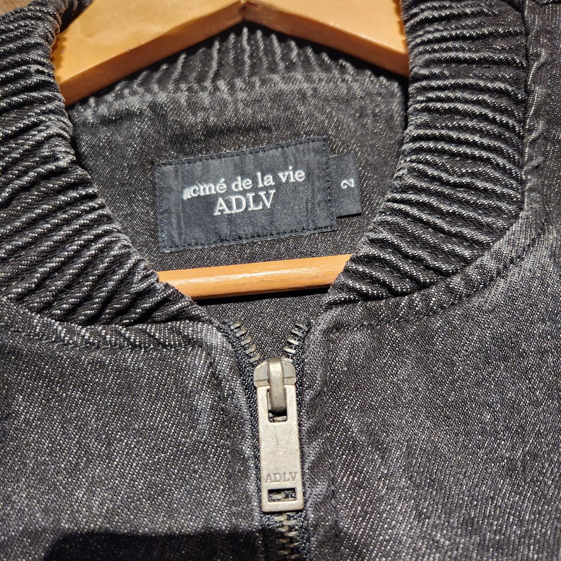 아크메드라비 데님 Ma-1 블루종 자켓 XL 상품이미지2